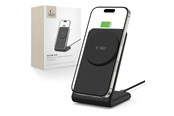 Mobil - Adaptere & Opladere - Tech-Protect QI15W-A38 MagSafe Wireless Charger - Black - 5906302372195