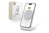 Mobil - Adaptere & Opladere - Tech-Protect QI15W-A38 MagSafe Wireless Charger - White - 5906302372201