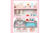 Legekøkken og udstyr - Elite Toys Kids Zone foldebar bord legekøkken Pink - 6951391