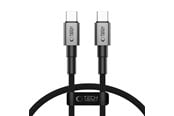 USB kabel - Tech-Protect UltraBoost DNA USB-C PD100W/5A 50 cm Cable - Grey - 5906302380817