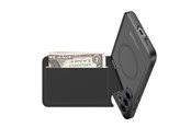 Mobil - Andet Tilbehør - Dux Ducis Rafi II Case for Samsung Galaxy S25 with Stand and Wallet - Black - 6971824161250