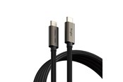 USB kabel - Ringke USB-C 3.2 Gen. PD240W Cable 100cm - Black - 8809961785061