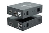 Repeater, boostere, bridges & transceiver - LevelOne HVE-8111 - Extender Kit - KVM / video / audio extender - HDMI - HVE-8111