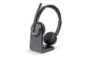 Hovedtelefoner/headset - Lindy L118 Wireless Noise Cancelling Headset & Charging Base - 20450