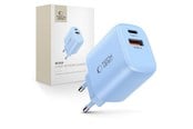 Mobil - Adaptere & Opladere - Tech-Protect NCA20 PD 20W QC3.0 USB-A / USB-C Wall Charger - Blue - 5906302330652