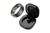 Smart Ring - Colmi R02 Smart Ring Size 9 18.9mm with Charging Case - Black - R02 Black 9 (case)