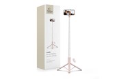 Mobil - Andet Tilbehør - Tech-Protect Selfie Stick  L09S with Tripod - Pink - 5906302330898