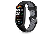 Smartwatch - Tilbehør - Tech-Protect IconBand Air Strap for Xiaomi Smart Band 8 / 9 / 10 / NFC - Black & Gray - 5906302331338