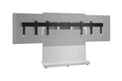 Vægbeslag, AV-Beslag & AV-Møbler - Middle Atlantic Forum stand - for 2 flat panels - Max 136 kg - recommended for 76"-85" - FM-DS-6675FS-MD8W