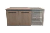 Vægbeslag, AV-Beslag & AV-Møbler - Middle Atlantic C5 Series Credenza rack - for AV System - off-white - Max - recommended for - C5-VENT1-OW