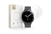 Mobil - Beskyttelsesglas - Tech-Protect Glass Fit+ 2-pack Tempered Glass for Samsung Galaxy Watch 8 44mm - Clear - 5906302331499