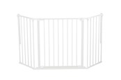 Baby Udstyr - BabyDan Flex M sikkerhedsgitter hvid 90-146 cm *DEMO* - 500973