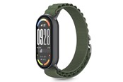 Smartwatch - Tilbehør - Tech-Protect Nylon Pro Strap for Xiaomi Smart Band 8 / 9 / 10 / NFC - Green - 5906302331437