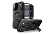 Mobil - Covers & Cases - Tech-Protect Kevlar MagSafe Case for iPhone 17 Pro - Black - 5906302331635