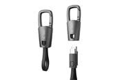 Mobil - Andet Tilbehør - Tech-Protect Ultraboost DNA Cable with Keychain USB-C PD 60W / 3A - Gray - 5906302331963