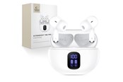 Hovedtelefoner/headset - Tech-Protect UltraBoost TWS Pro G2 Headphones - White - 5906302332274