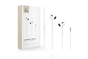 Hovedtelefoner/headset - Tech-Protect Ultraboost Core G2 Mini Jack Headphones - White - 5906302332335
