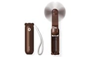 Powerbank - Jisulife Handheld Fan Life8 Plus Portable USB Fan with Power Bank Function 4500mAh and Flashlight - Brown Powerbank - Brun - 4500 mAh - 6975061537199