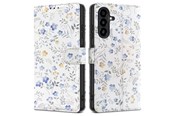 Mobil - Covers & Cases - Tech-Protect Wallet Case for Samsung Galaxy A26 5G / A17 4G / 5G - Daisies with Leaves - 5906302332458