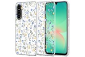 Mobil - Covers & Cases - Tech-Protect FlexAir+ Case for Samsung Galaxy A17 4G / 5G - Daisies with Leaves - 5906302332496