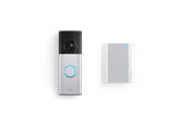 Smart Home - Ring Battery Video Doorbell Plus - Retinal 2K & Chime (3rd Gen) - Nickel Silver - B0GH2L7RR6