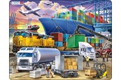 Puslespil - Larsen Puzzles Puzzle Transport - 37 pieces Maxi (36.5x28.5 cm) Floor - US44