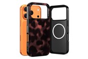 Mobil - Covers & Cases - Tech-Protect Lamano MagSafe Case for iPhone 17 Pro - Black & Red - 5906302333363