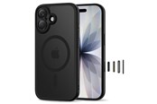 Mobil - Covers & Cases - Tech-Protect  Magpeak Magsafe CC Case for iPhone 17 - Matte Black - 5906302333547