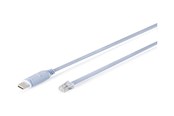 Netværkskabel - DIGITUS serial console cable - light blue - Blå - DA-70173