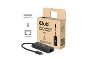 Netværksadapter (netkort, printserver mv.) - Club 3D CAC-2531 USB‑C to RJ45 10G Ethernet Adapter M/F - CAC-2531