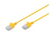 Netværkskabel - DIGITUS patch cable - yellow - Gul - DK-1618-050S-Y
