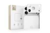 Mobil - Beskyttelsesglas - Tech-Protect  Camalloy Fit+ Camera Cover for iPhone 17 Pro - Silver - 5906302334551