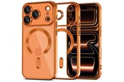 Mobil - Covers & Cases - Tech-Protect MagFlex MagSafe Case for iPhone 17 Pro Max - Clear Orange - 5906302334629