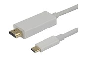 Skærmkabel - Deltaco adapter cable - 2 m - USBC-HDMI-1020A