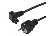 Strømkabel (intern) - Deltaco - power cable - power CEE 7/7 to IEC 60320 C5 - 2 m - DEL-121-2