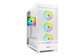 Kabinet - Sharkoon Rebel C50 RGB - Kabinet - Tower - Hvid - 4044951038251
