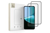 Mobil - Beskyttelsesglas - Tech-Protect Glass Fit+ 2-pack Tempered Glass for Xiaomi Redmi 15C 173mm / Poco C85 173mm - Black - 5906302335220