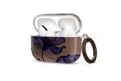 Mobil - Covers & Cases - Tech-Protect Lamano Case for AirPods 3 Pro - Brown and Purple - 5906302335404