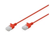 Netværkskabel - DIGITUS patch cable - red - Rød - DK-1618-030S-R-10
