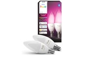 Smart Home - Philips Hue Kerte - E14 pære - White and color ambiance - 2-pak - 929004295302