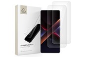 Mobil - Beskyttelsesglas - Tech-Protect Hydroflex Fit+2-Pack Hydrogel Film for Xiaomi Redmi Note 14 Pro 5G / 14 Pro+ 5G / Poco X7 5G - Transparent - 5906302361434