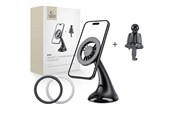 Mobil - Andet Tilbehør - Tech-Protect N56 Car Mount for Dashboard Window or Air Vent Grille - Black - 5906302360703