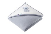 Baby Udstyr - Akuku Baby hooded towel 100 x 100 cm BEAR - A1258