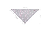 Baby Udstyr - Akuku Baby bandana (1 pc) snap fastener HEARTS - A1505