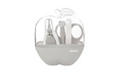 Baby Udstyr - Akuku Baby care set APPLE CASE GREY - A0473