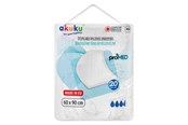 Baby Udstyr - Akuku Disposable hygienic underpad proMED 60x90 20pcs - A0144
