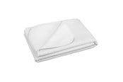 Baby Udstyr - Akuku Waterproof bed pad terry 70 x 140 cm WHITE - A1282