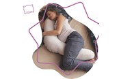 Baby Udstyr - Badabulle Maternity cushion Fluffy - B050503