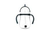 Baby Udstyr - Akuku Non-spill cup with weighted straw BLUE/GREY - A0166