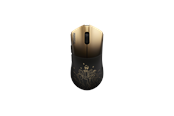 Mus - WLMouse BEAST G Mini Wireless X FEIRENZAI - Black Gold (Limited Edition) - Gaming Mus - Optisk - 5 knapper - Sort - BG-S-FRZ-ZGM-BLACK